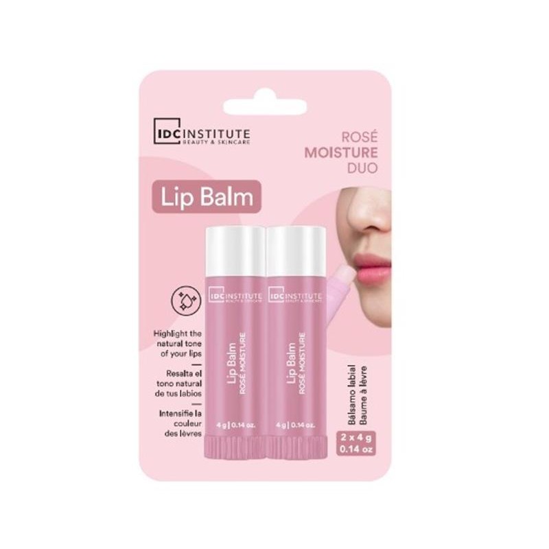 Duo bálsamo labial Rosé-CIDC-42102-IDC INSTITUTE