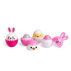 Bálsamos labiales infantiles Bouncy Bunny y Lovely Chick-MA-68032-Martinelia