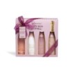 Set regalo de baño champagne rosé-CIDC-12167-IDC INSTITUTE