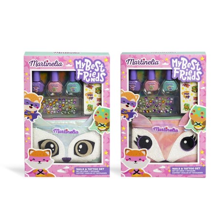 Set de belleza infantil uñas&tatuajes my best friends-CMA-12036-MARTINELIA