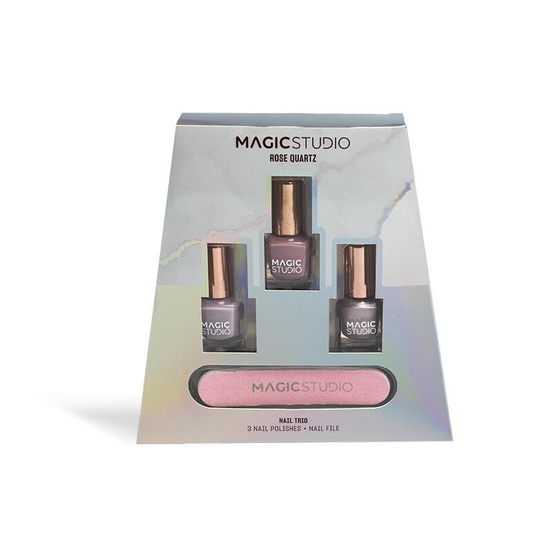 Set trio uñas rose quartz-MS-56177-MAGIC STUDIO