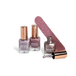 Set trio uñas rose quartz-MS-56177-MAGIC STUDIO