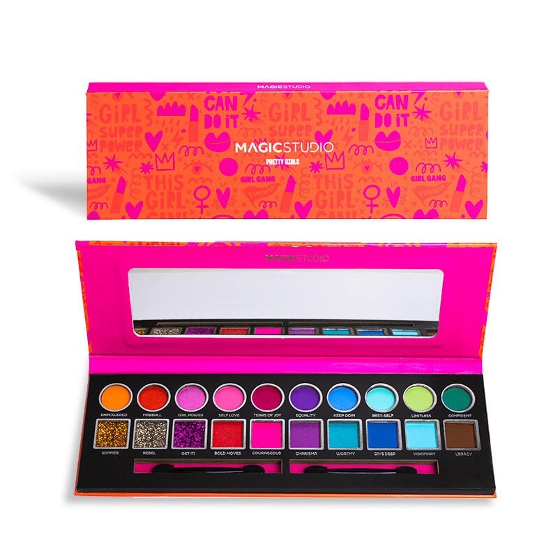 Paleta de sombras de ojos pretty girls-MS-68082-MAGIC STUDIO