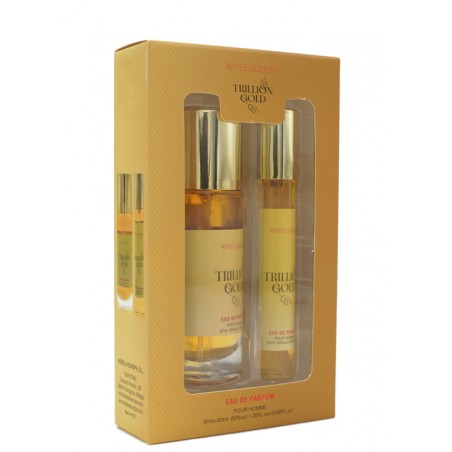 Estuche regalo Trillion Gold 37 ml + 20 ml-RQ-RM001-Reyes Queens
