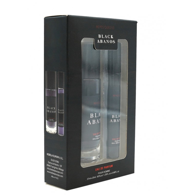 Estuche regalo Black Abanos 37 ml + 20 ml -RQ-RM013-Reyes Queens