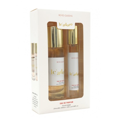 Estuche regalo Le'Adoro 37 ml + 20 ml -RQ-QM007-Reyes Queens