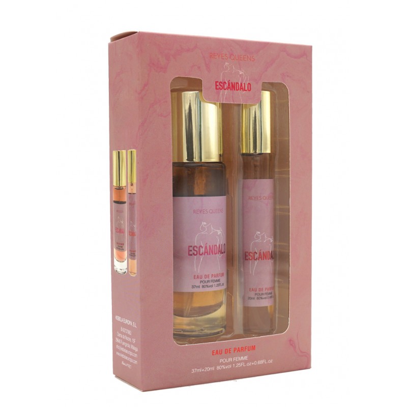 Estuche regalo Escandalo 37 ml + 20 ml -RQ-QM034-Reyes Queens