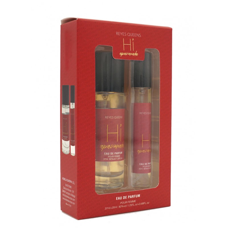 Estuche regalo Apasionada 37 ml + 20 ml -RQ-QM035-Reyes Queens