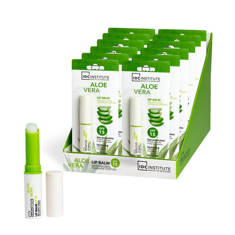 Protector Labial SPF 15 de Aloe Vera 2,4g -CIDC-92051-IDC INSTITUTE