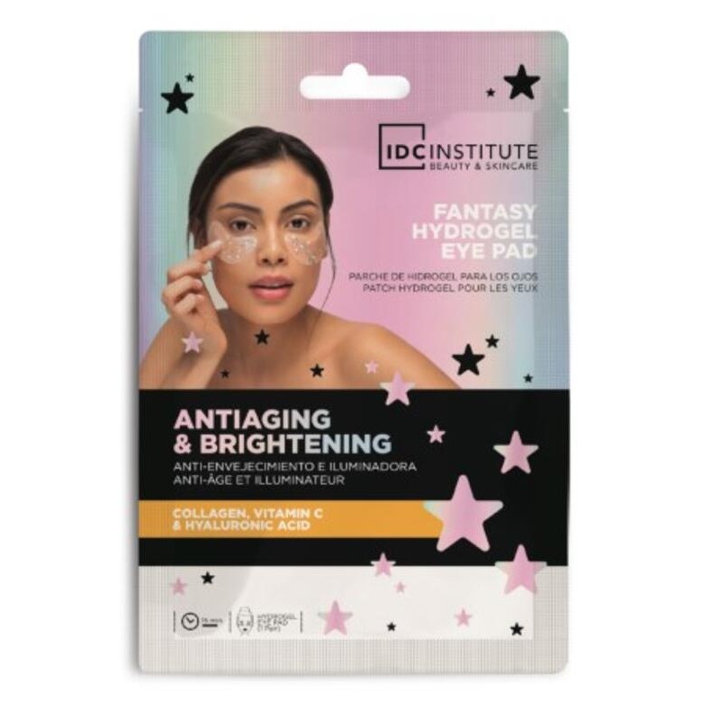 Parches de hidrogel para ojos antiedad con colágeno y vitamina C-CIDC-56160-IDC INSTITUTE