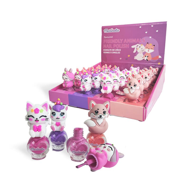 Esmalte de uñas con fragancia animales-MA-44107-Martinelia