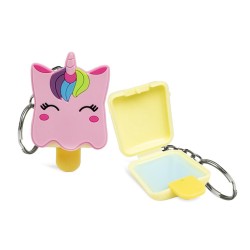 Lip Balm unicornio en llavero-MA-90197-MARTINELIA