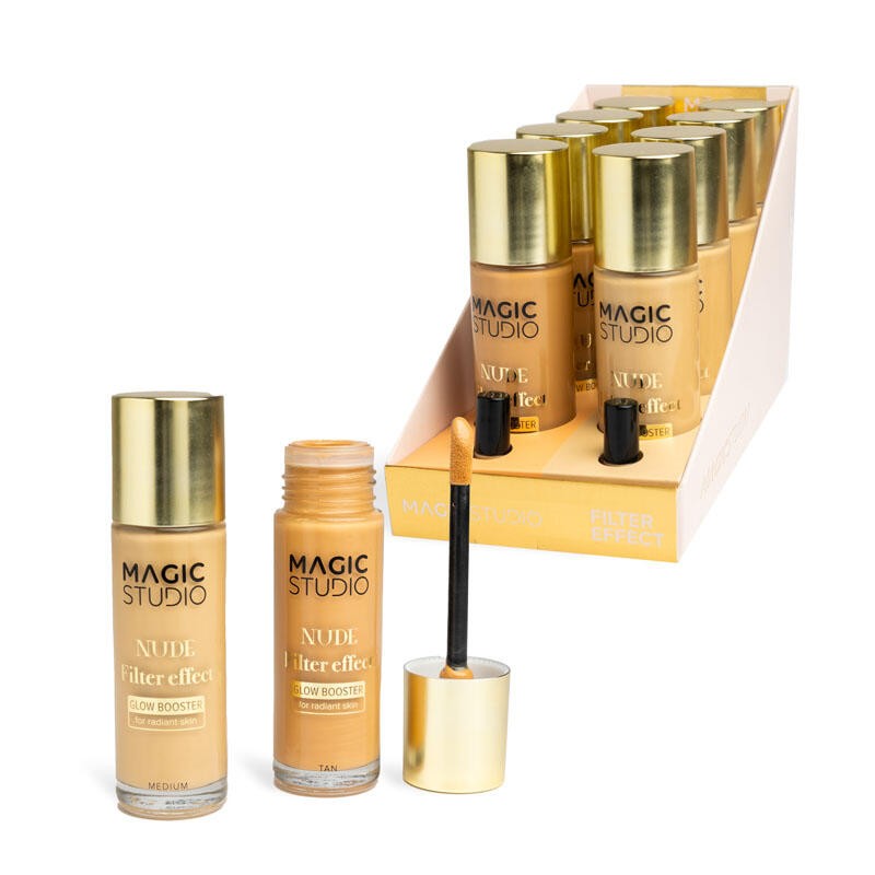 Magic Studio Nude Filter: iluminador y base 38 ml-CMS-56200-Magic Studio