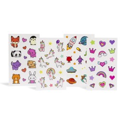 Set de tatuajes temporales para niños World magic-MA-12070-Martinelia