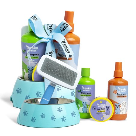 Pack regalo mascotas wellness&Food 5 piezas-IDC-68150-Tresky & Friends