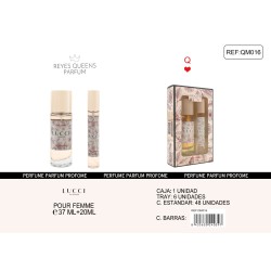 Estuche regalo Lucci Flower 37 ml + 20 ml-RQ-QM016-Reyes Queens