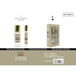 Estuche regalo Monte París Intense té 37 ml + 20 ml -RQ-RM012-Reyes Queens