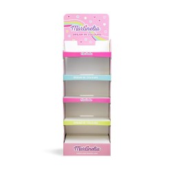 Martinelia expositor PLV cartón vacío 58x31x147 sin productos-MA-306013-MARTINELIA