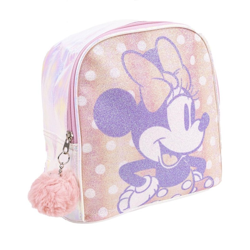 Mochila infantil tiempo libre brillante Minnie -ALM-2100004242