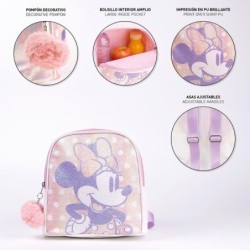 Mochila infantil tiempo libre brillante Minnie -ALM-2100004242