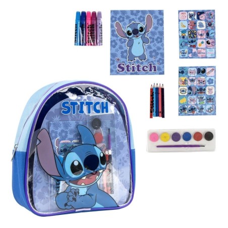 Mochila con accesorios coloreables Stitch - ALM-2700001595 - Cerdá - STITCH