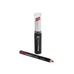 Lápiz labial y delineador de labios  mate magic studio-MS-60722-MAGIC STUDIO