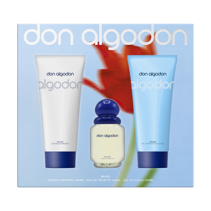 Set tripack don algodón classic mujer edt 100ml + gel ducha  + loción-DA-25780198-Don Algodón
