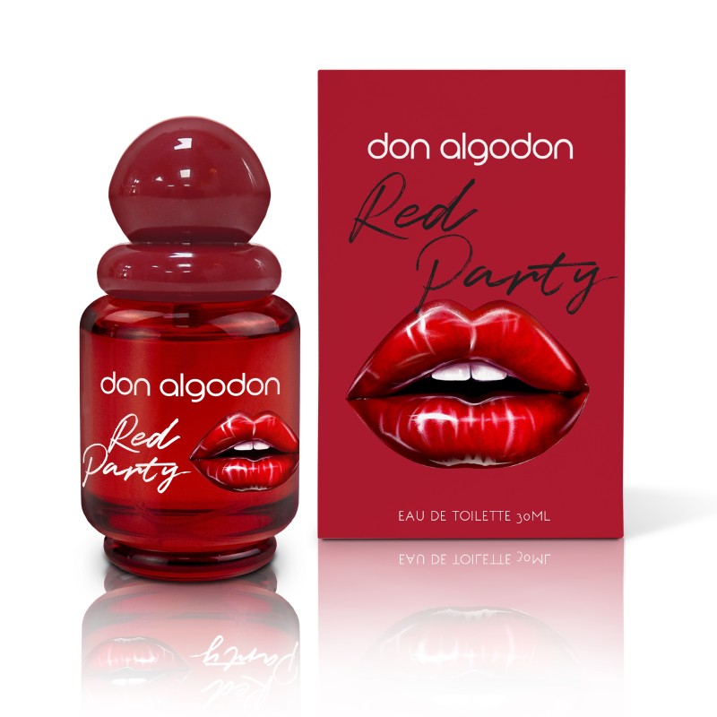 Don algodón red party in red edt mini mujer 30ml-CDA-10781222-Don Algodón