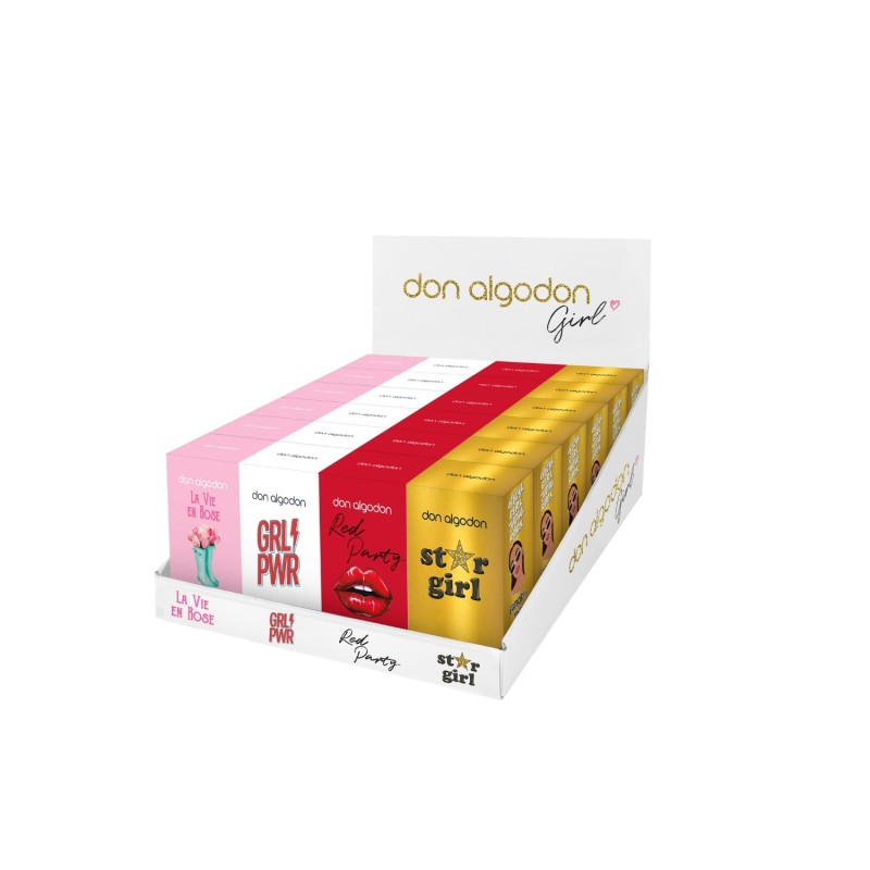 Expositor sobremesa colección don algodón  24 unidades  edt mini girl 30ml-CDA-25781098-Don Algodón