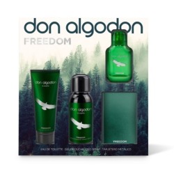 Set hombre freedom (colonia 30ml + shower gel + deo + tarjetero)-CDA-25781231-Don Algodón