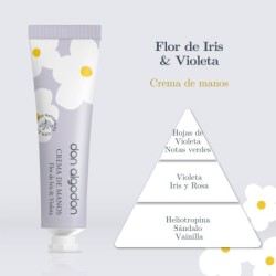 Crema de manos flor de iris & violeta don algodón 40 ml-CDA-10100553-Don Algodón