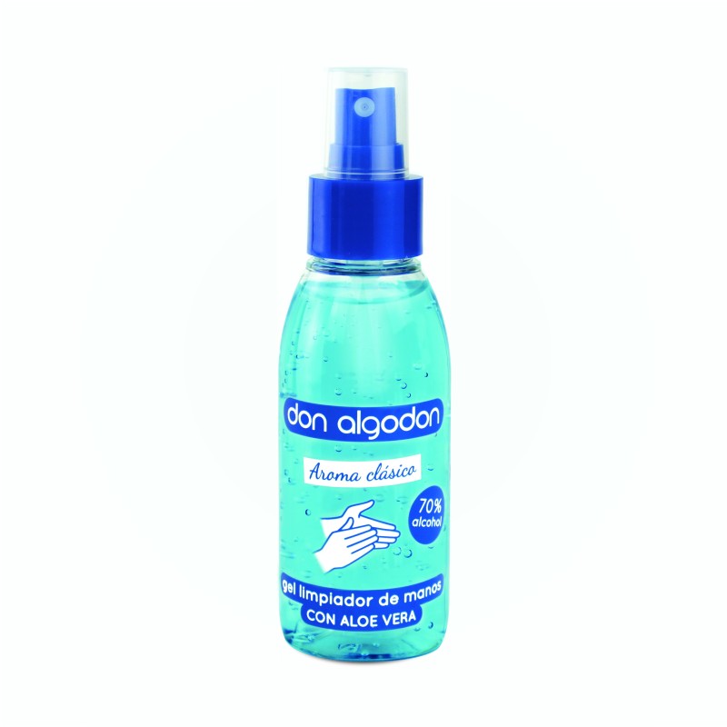 Gel limpiador manos don algodon aroma clásico 100 ml-DA-10101045-Don Algodón