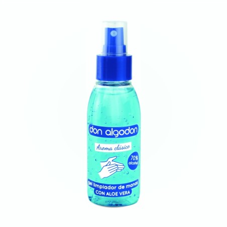 Gel limpiador manos don algodon aroma clásico 100 ml-DA-10101045-Don Algodón