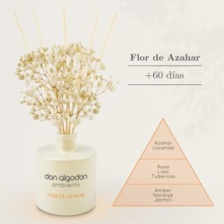 Perfumador mikado don algodon ambients gama floral azahar 55 ml-DA-10100201-Don Algodón
