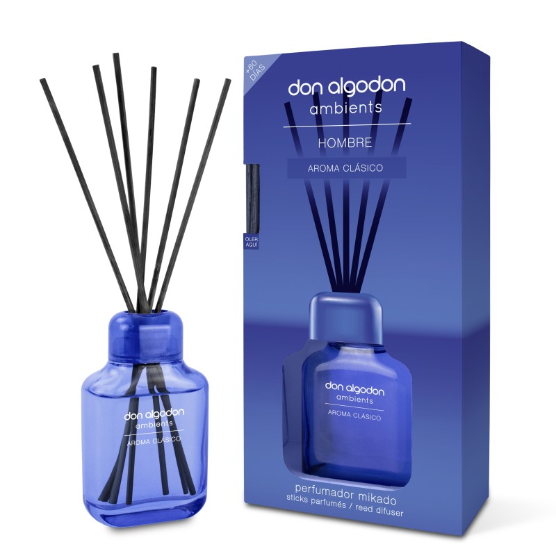 Perfumador mikado don algodón ambients clásico hombre 65ml-DA-10100299-Don Algodón
