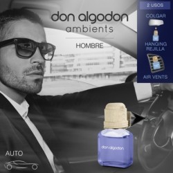Perfumador coche don algodón ambients clásico hombre-DA-10100399-Don Algodón