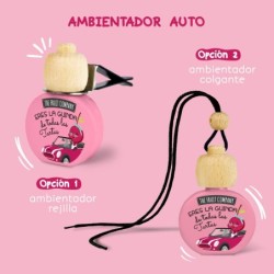 Ambientador coche colgante c/pinza  cereza the fruit company-TFC-10130004-The Fruit Company