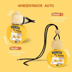 Ambientador coche colgante c/pinza mango the fruit company-TFC-10130015-The Fruit Company