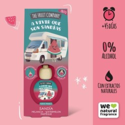 Ambientador coche colgante c/pinza sandía the fruit company-TFC-10130106-The Fruit Company