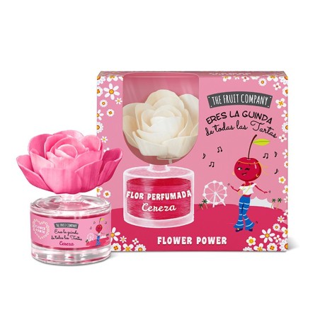 Flor difusora flower power cereza 50ml the fruit company-CTFC-10320004-The Fruit Company