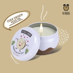 Vela perfumada lata coco the fruit company en caja expositora-CTFC-10230012-The Fruit Company