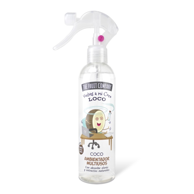 Ambientador multiusos en spray hogar coco 250ml the fruit company-TFC-10570012-The Fruit Company