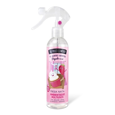 Ambientador multiusos en spray hogar fresa nata 250ml the fruit company-TFC-10570013-The Fruit Company