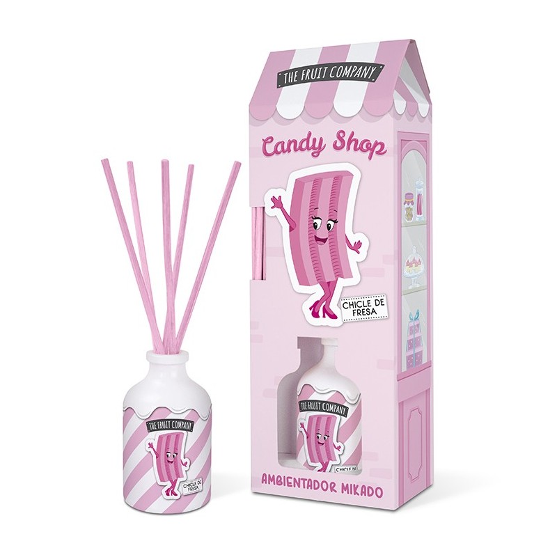 Ambientador mikado chicle de fresa 40ml candy the fruit company-TFC-10712013-The Fruit Company