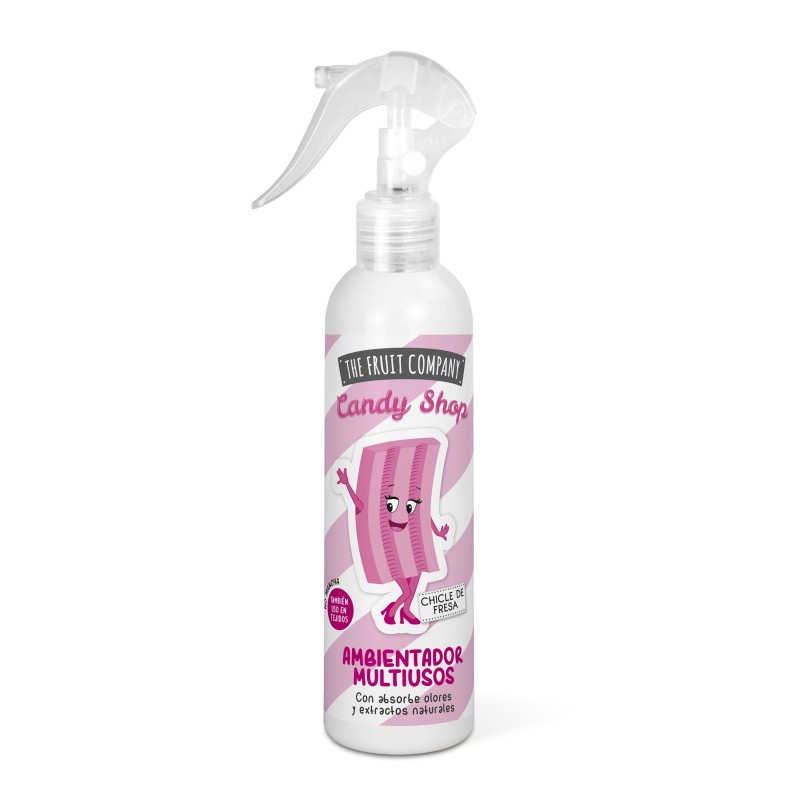 Ambientador multiusos en spray hogar chicle de fresa 200ml candy the fruit company-TFC-10715013-The Fruit Company
