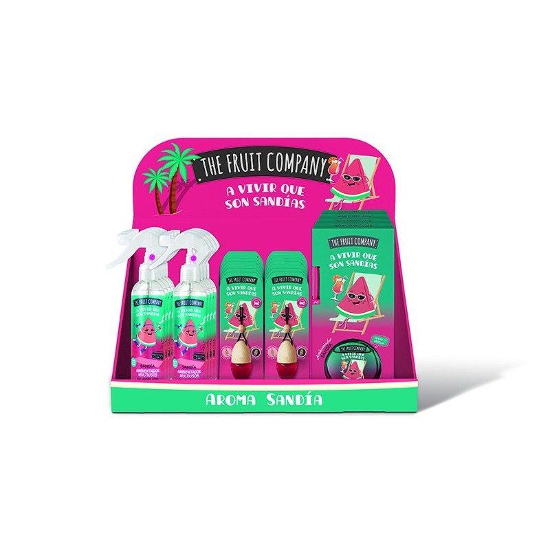 Expositor sobremesa ambientacion sandia the fruit company-TFC-25110110-The Fruit Company