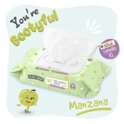 Papel higienico húmedo wc xl 60uds manzana the fruit company-CTFC-10630020-The Fruit Company