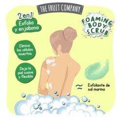 Exfoliante corporal 2en1 melón 400gr  the fruit company-CTFC-10680021-The Fruit Company
