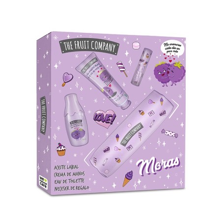 Set regalo the fruit company moras (colonia + crema manos + lip oil + estuche)-CTFC-25520053-The Fruit Company