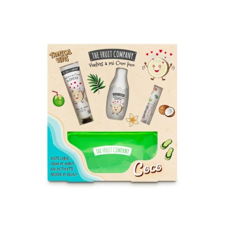 Set regalo the fruit company summer coco (colonia + crema manos + lip oil + estuche)-CTFC-25520012-The Fruit Company